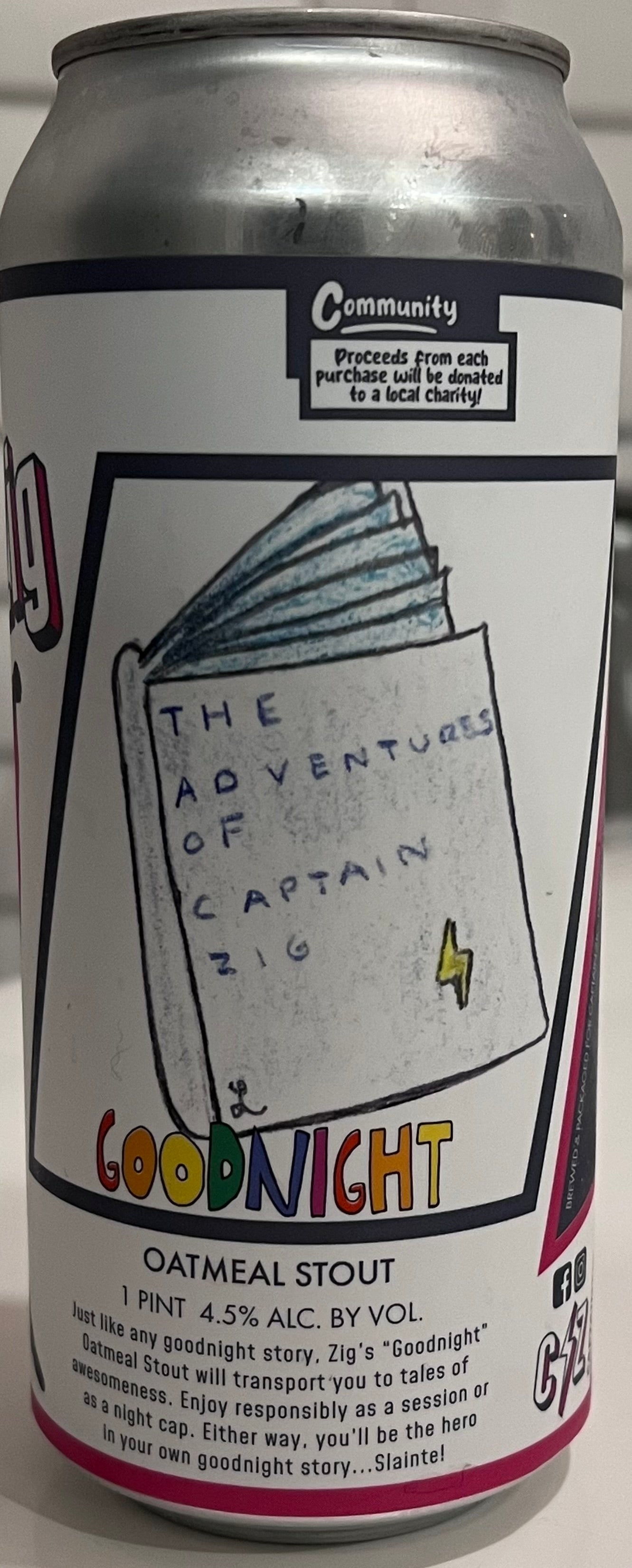 Goodnight Stout – Captain Zig Brewing