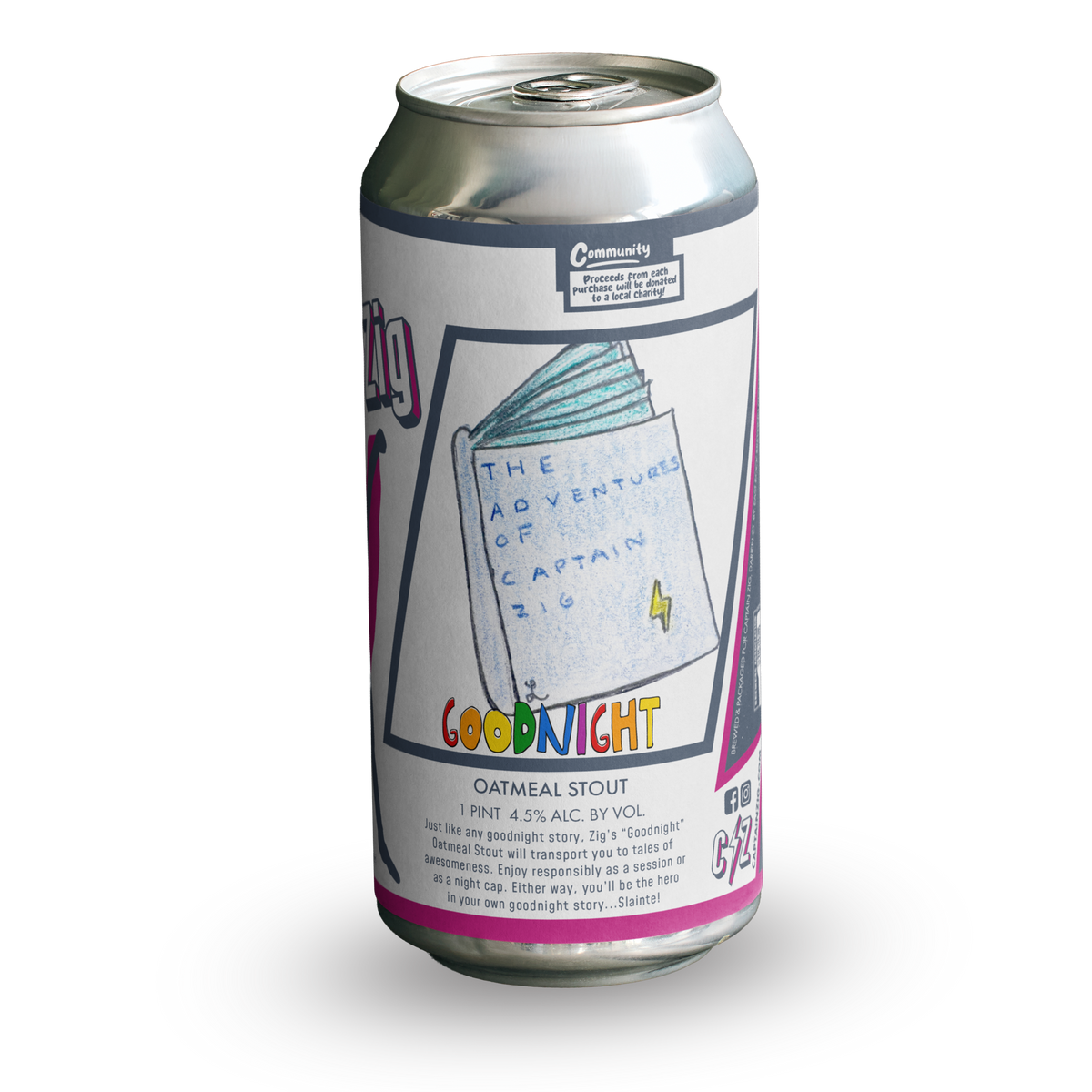 Goodnight Stout – Captain Zig Brewing